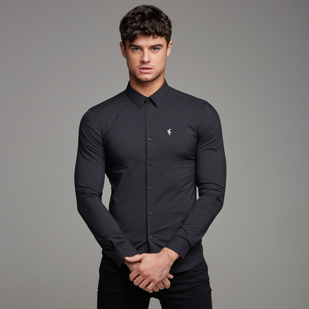 Father Sons Super Slim Stretch Classic Black -  FS100