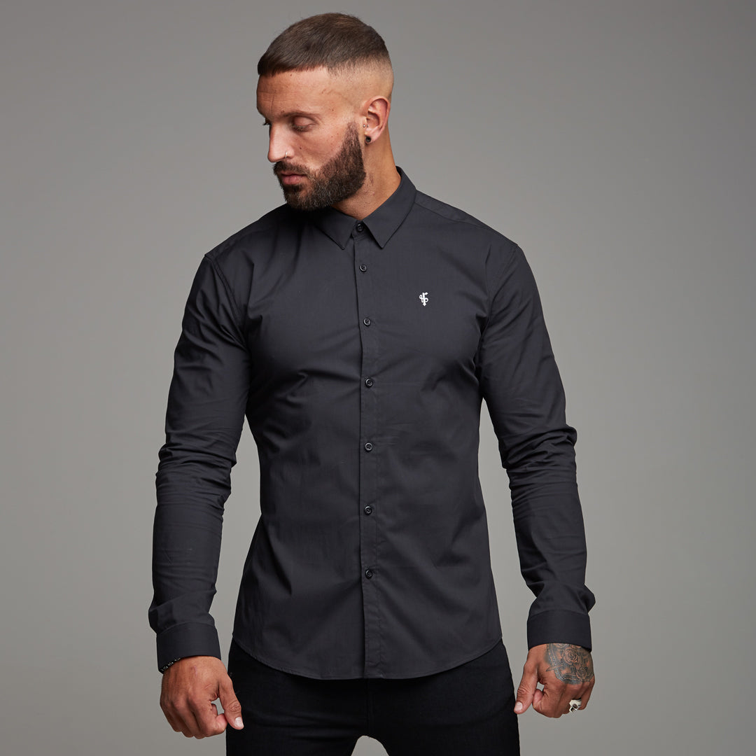 Father Sons Super Slim Stretch Classic Black -  FS100