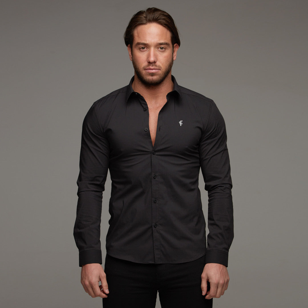 Father Sons Super Slim Stretch Classic Black -  FS100